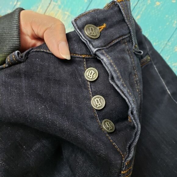 Italian John Galliano jeans Dark Wash Jeans 31 made in Italy - Picture 6 of 16